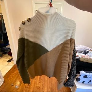 Sweater size medium…soft cozy vibes neutral